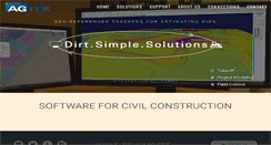 Desktop Screenshot of agtek.com